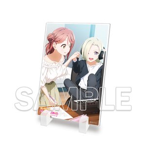 Love Live! Nijigasaki High School Idol Club Ayumu & Mia Mini Acrylic Plate