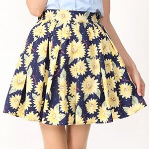 Ank Rouge Miss Sunshine Ribbon Skirt Navy