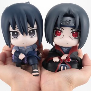 Look Up Series Naruto Shippuden Sasuke & Itachi Set w/ Bonus Cushion
