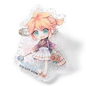 Vocaloid Acrylic Badge Niwako Ver. E. Kagamine Len