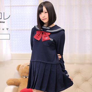 School Uniform Collection SailorColle Winter Wear House Dress Kogyaru Type: Navy Blue