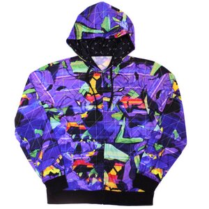 Evangelion Unit-01 Full Graphic Light Hoodie M