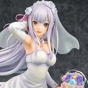 Re:Zero -Starting Life in Another World- Emilia: Wedding Ver. 1/7 Scale Figure (Re-run)