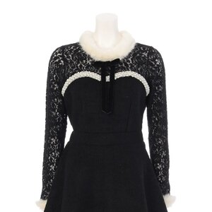 Swankiss Christmas Holiday Dress Black
