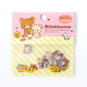 Rilakkuma Seal Market Seal Bits Pink & Yellow