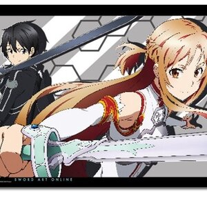 Sword Art Online Kirito & Asuna Wall Scroll