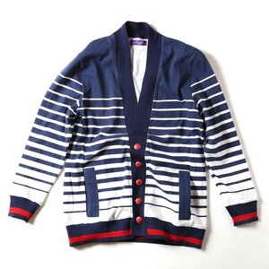Gradation Border Cardigan S