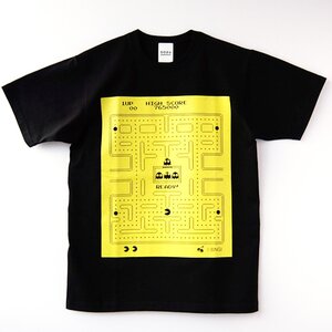 Pac-Man Simple Game Screen T-Shirt black (M)