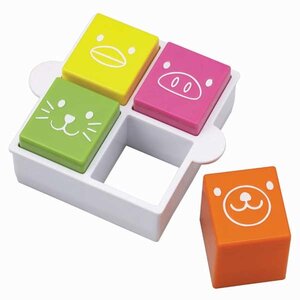 Bento Stamp Set Animal Faces