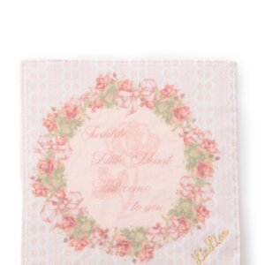LIZ LISA Rose Wreath Handkerchief Pink