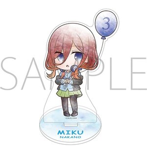 The Quintessential Quintuplets Movie Stroll Mini Acrylic Stand Miku