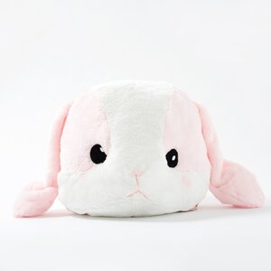 Pote Usa Loppy Gigantic Face Plushies Peach Milk-chan