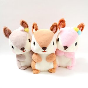 Korisu no Dongurin Lovely Plushies (Big) Complete Set + Mini Plushie