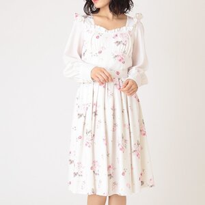 LIZ LISA Starry Sky Rose Dress White