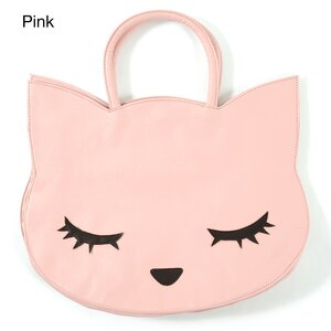 Osumashi Pooh-chan Tote Bag Pink