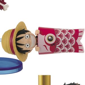 One Piece World Collectable Figure: Carp Streamer Monkey D. Luffy