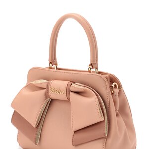 LIZ LISA Big Ribbon Tote Pink