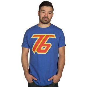Overwatch Soldier: 76 Men's Premium Royal Blue T-Shirt M