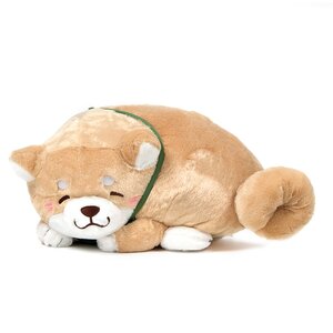 Chuken Mochi Shiba Curled Up Napping Big Plush Collection Kinako