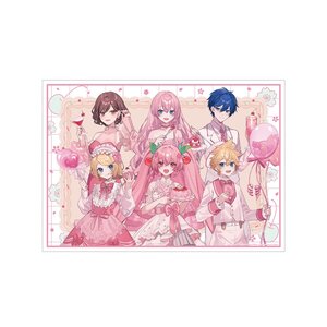 Sakura Miku Group: Sakura Party Ver. Art by Shugao A3 Matte Effect Poster
