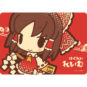 Touhou Poppuchi Character Mousepads Reimu Hakurei