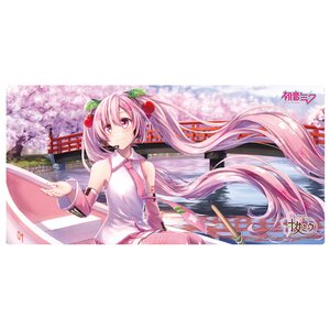 Hirosaki Cherry Blossom Festival 2022 x Sakura Miku Play Mat Art by Maou