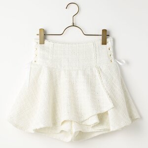 LIZ LISA Peplum Shorts White