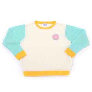 milklim Kids School Knit & Omake Set Mint