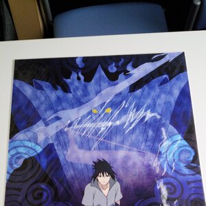 Naruto Clear Posters (Naruto & Nine Tails, Sasuke & Susanoo) Sasuke & Susanoo
