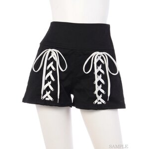 Swankiss Lovely Cherry Shorts Black