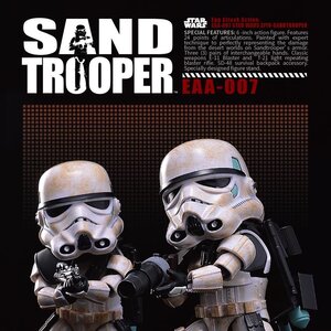 Egg Attack Action Star Wars Sandtrooper Figure