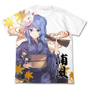 Kantai Collection -KanColle- Urakaze Yukata Ver. White Graphic T-Shirt M