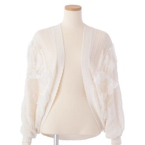 LIZ LISA Organdy Ribbon Momonga White