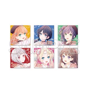Love Live! Hasu no Sora Jogakuin School Idol Club Square Tin Badge Set Dream Believers Ver.