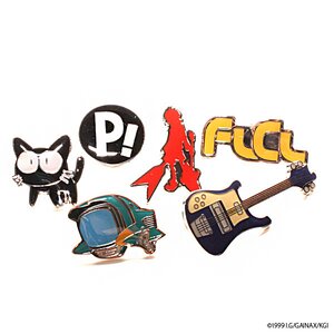 FLCL Gatcha Pin Collection