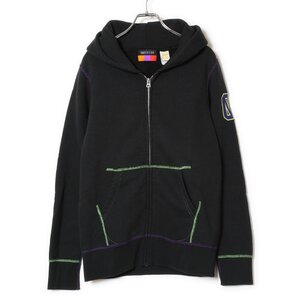 Loopwheel Eva Unit-01 Zip Hoodie (Black) S