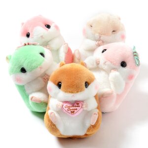 Coroham Coron Cutie Plushies (Standard) Complete Set + Mini Plushie