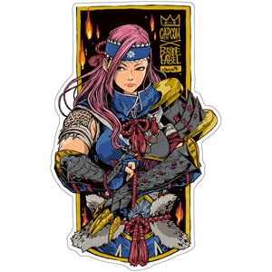 Capcom x B-Side Label Capcom Girls Sticker Collection Vol. 2 Female Hunter
