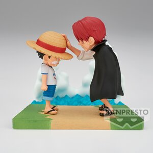 One Piece World Collectable Figure Log Stories Monkey D. Luffy & Shanks