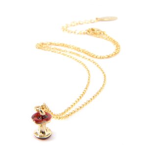 Lilou Apple Core 3D Necklace