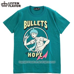 LISTEN FLAVOR Ultimate Hope Hajime Hinata T-Shirt Apple Green L
