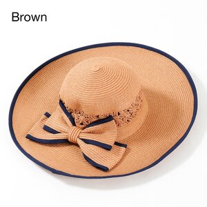 Mignon Minette Wide Brimmed Hat Brown