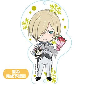 Nendoroid Plus Yuri!!! on Ice Dress-Up Acrylic Keychain Yuri Plisetsky