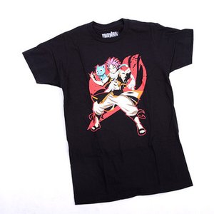 Natsu & Happy Guild Emblem T-Shirt | Fairy Tail Medium