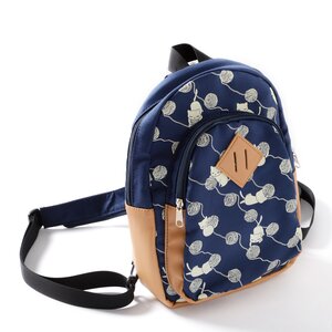 Yarn Pooh-chan 2-Way Backpack Navy