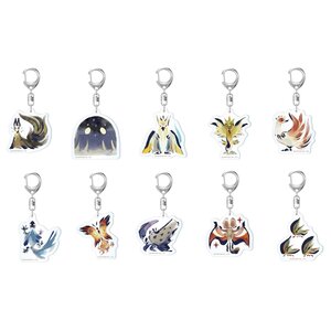 Monster Hunter Rise Environmental Biology Icon Acrylic Strap Collection Vol. 3 Box Set