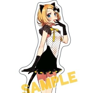 Vocaloid Minoru Asagao Cat Party Acrylic Stand  Kagamine Rin
