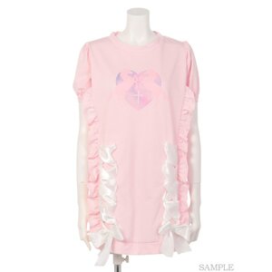 Swankiss Fancy Fleece-Lined Top Pink