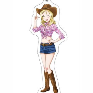 Love Live! Sunshine!! Uranohoshi Girls' High School Store International Official World Image Girl Acrylic Keychain Collection Mari Ohara