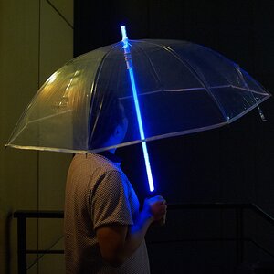 LED Glow & Blink Umbrellas Blue